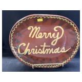 Jeff White Redware Platter