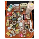 Vintage First Aid Tins and Jars