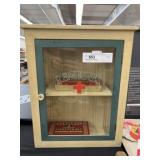 Wooden First Aid Cabinet