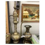 Middle Eastern Ewer with Vase