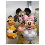 Grouping of  Vintage Roly Poly Toys