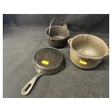 Wagner and Favorite Miniature Cookware