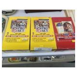 (3) Boxes of Sports Trading Cards