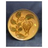 Ned Foltz Redware Plate