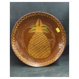 Ned Foltz Redware Plate