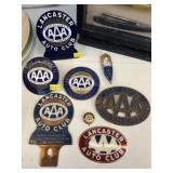 AAA License Plate Plaques with Pin