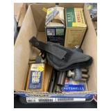Unsorted Ammunition, Speed Loaders, Pistol Case