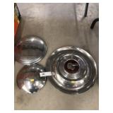 (3) Automotive Hubcaps
