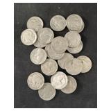 (22) Buffalo Nickels