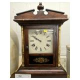 Walnut Cased Mantel Clock