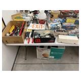 Vintage Model Kits and Misc. Kitchen Wares