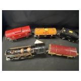 Lionel No. 262 Locomotive with Freight Cars