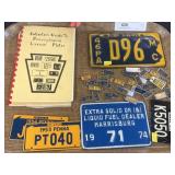 License Plates, Key Tags