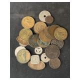 Foreign Coins and Tokens