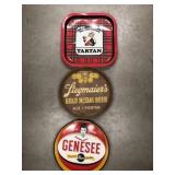 (5) Tin Advertising Brewery Trays