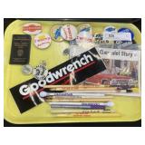 Advertising Pencils and Buttons