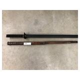 Contemporary Samurai Sword with Walking Stick