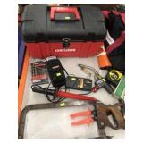 Craftsman Toolbox and Various Hand Tools