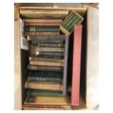 (2) Boxes of Antique School & History Books