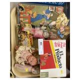 Celluloid Dolls and Animal Figurines