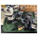 Bausch & Lomb Microscope with Accessories