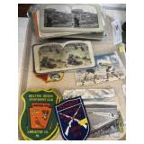 Stereo Viewer, Patches, Postcards