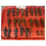 Cast Metal Soldier Figurines