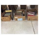 (3) Boxes Antique and Vintage Books