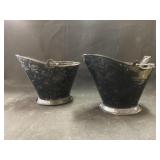 (2) Miniature Ash Buckets