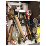 Hand Tools, Punches, and Metal Hardware Container