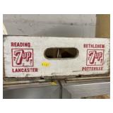 7-Up Wooden Beverage Tray