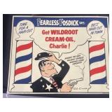 Contemporary Tin Sign