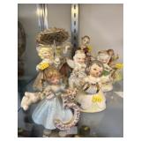 Porcelain Angel Figurines