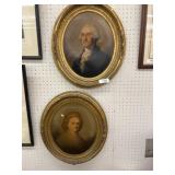 1864 E.C. Middleton Portraits of Martha & George W