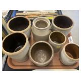 Stoneware Storage Crocks