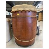 Upholstered Nail Keg
