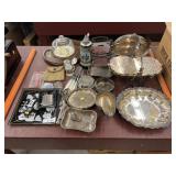 Collection of Silver-Plate and Collectibles