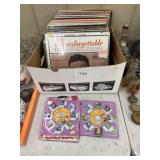 Box of Assorted Vintage 78 Records
