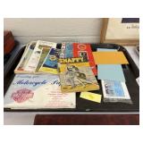 Vintage Road Maps and Ephemera