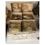 Vintage Hollywood Dolls with Candleholders