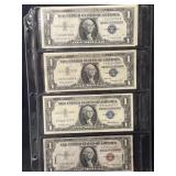(6) $1 Silver Certificates
