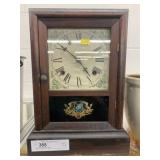 Wood Cased Mantel Clock