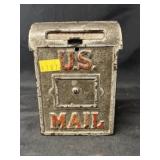 Cast Metal Mailbox Form Still Bank