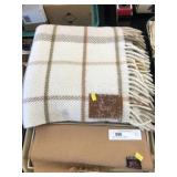 Wool Scarf with Acrylic Blanket