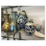 Oriental Decorative Vases and Porcelain