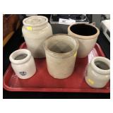 Stoneware Storage Crocks
