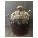 Glazed Stoneware Storage Jug