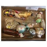 Mercury Glass and Vintage Ornaments