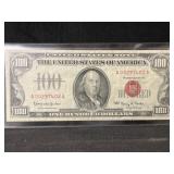 1966 Red Seal $100 Bill