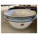 Enamelware Basins